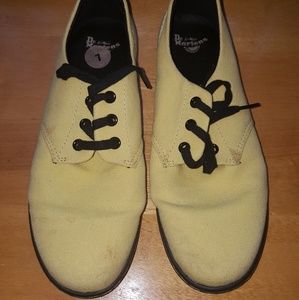 Dr. Martens Shoes - Yellow Dr. Marrteen Shoes Dr. Martens Shoes - Yellow Dr. Marrteen Shoes
